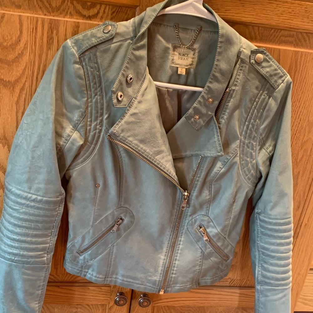 Green Leather Jacket